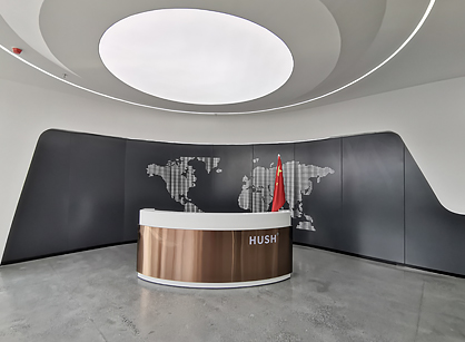 廣州市胡氏標(biāo)簽印刷辦公定制裝修項目圓滿完工